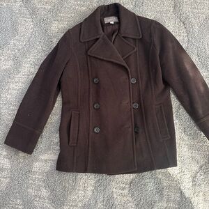 Women’s L WOOL Croft & Barrow Pea Coat